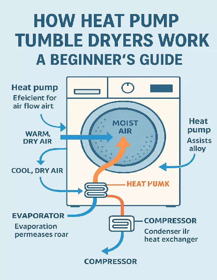 How a heatpump dryer works
